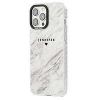 Personalised Light Grey Marble