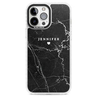 Personalised Black Marble