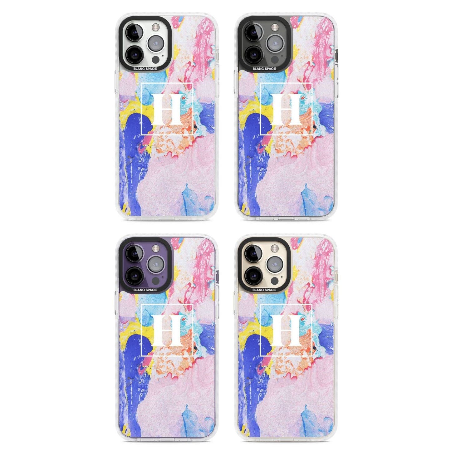 Mélange de marbre pastel personnalisé