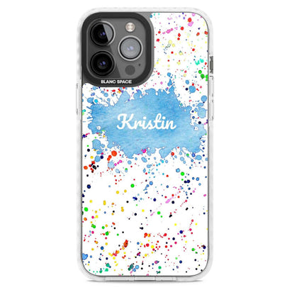 Personalised Rainbow Splatter Name