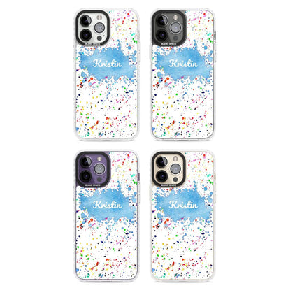 Personalised Rainbow Splatter Name