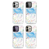 Personalised Rainbow Splatter Name