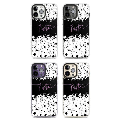 Personalised Bold Paint Splatters