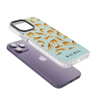 Personalised Turquoise Tiger Pattern