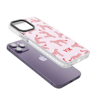 Guépard rouge et rose personnalisé