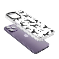 Personalised Black & White Cheetah Pattern