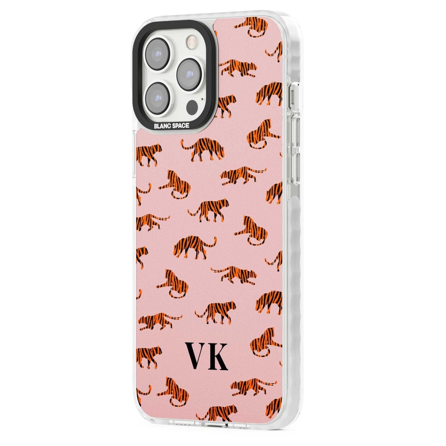 Personalised Pink Safari Tiger Pattern