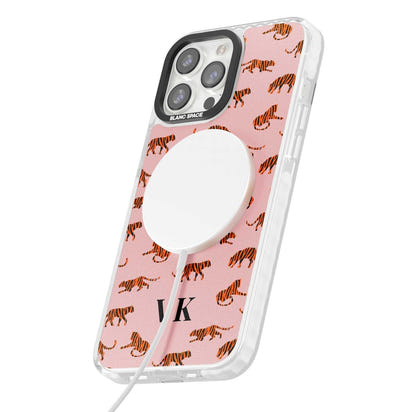 Personalised Pink Safari Tiger Pattern