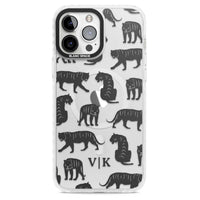 Personalised Tiger Silhouettes