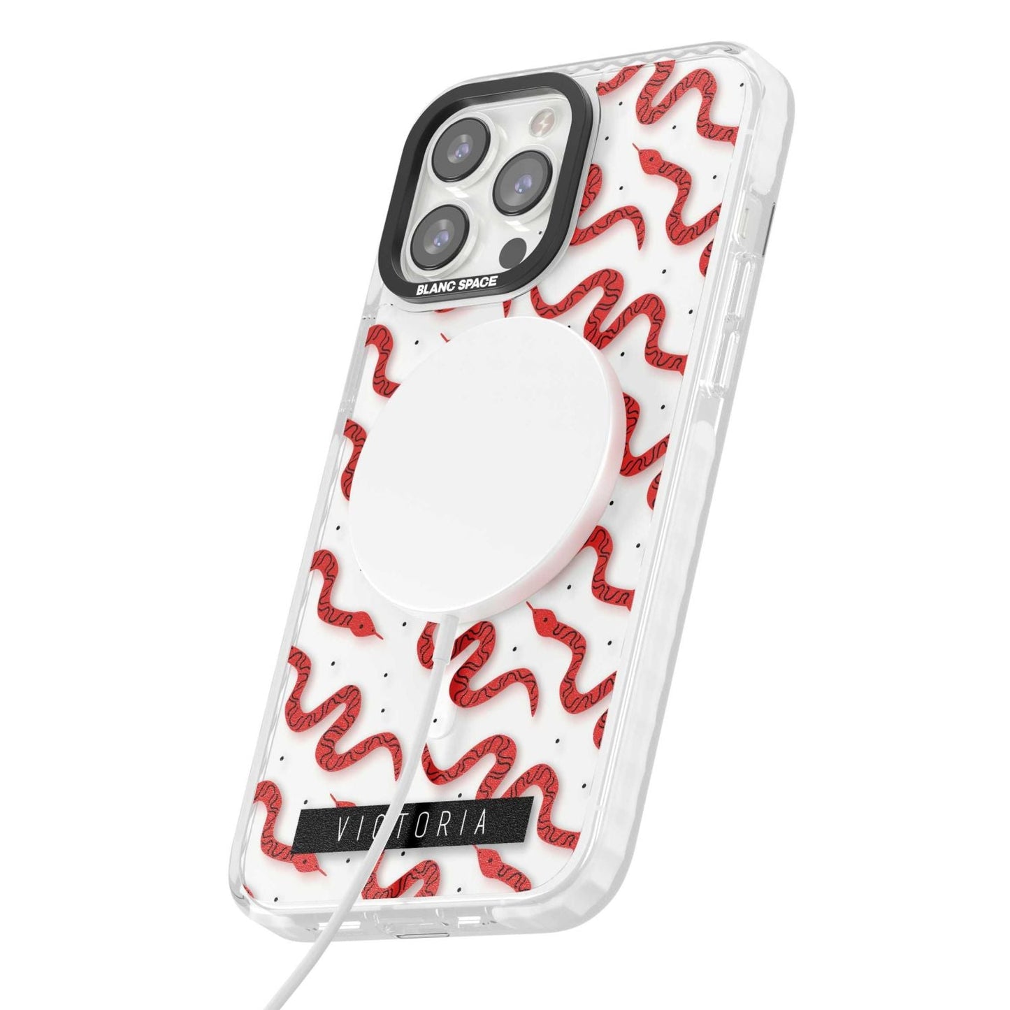 Personalised Red Snake Pattern