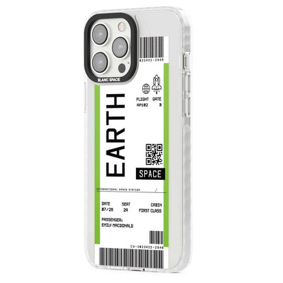 Personalised Earth Travel Ticket