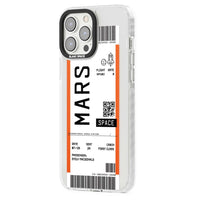 Personalised Mars Travel Ticket