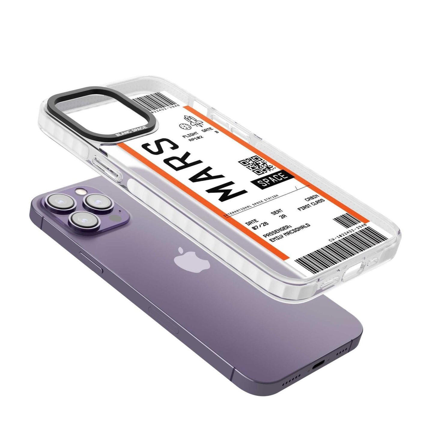 Personalised Mars Travel Ticket