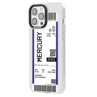 Personalised Mercury Travel Ticket