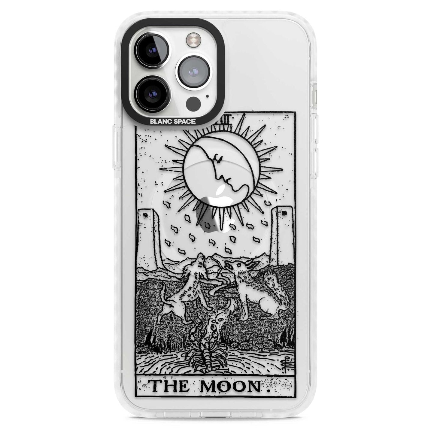 Personalised The Moon Tarot Card (Clear)