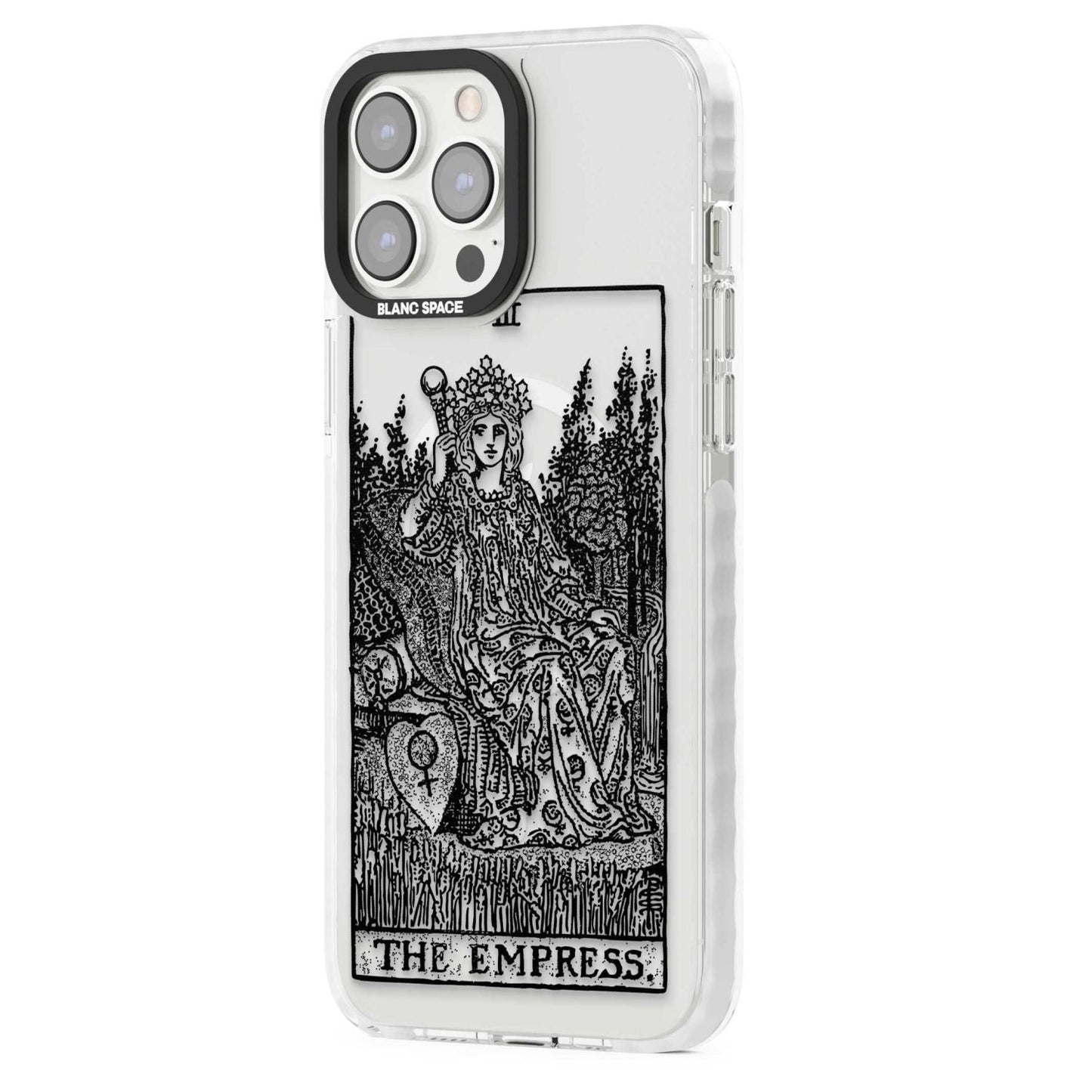 Personalisierte Tarotkarte „Die Kaiserin“ (Transparent)