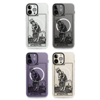 Personalisierte Stärke-Tarotkarte (Transparent)