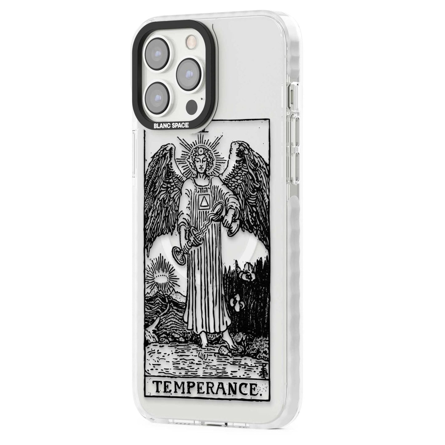 Personalisierte Temperanz-Tarotkarte (Transparent)