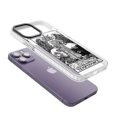 Personalisierte Temperanz-Tarotkarte (Transparent)