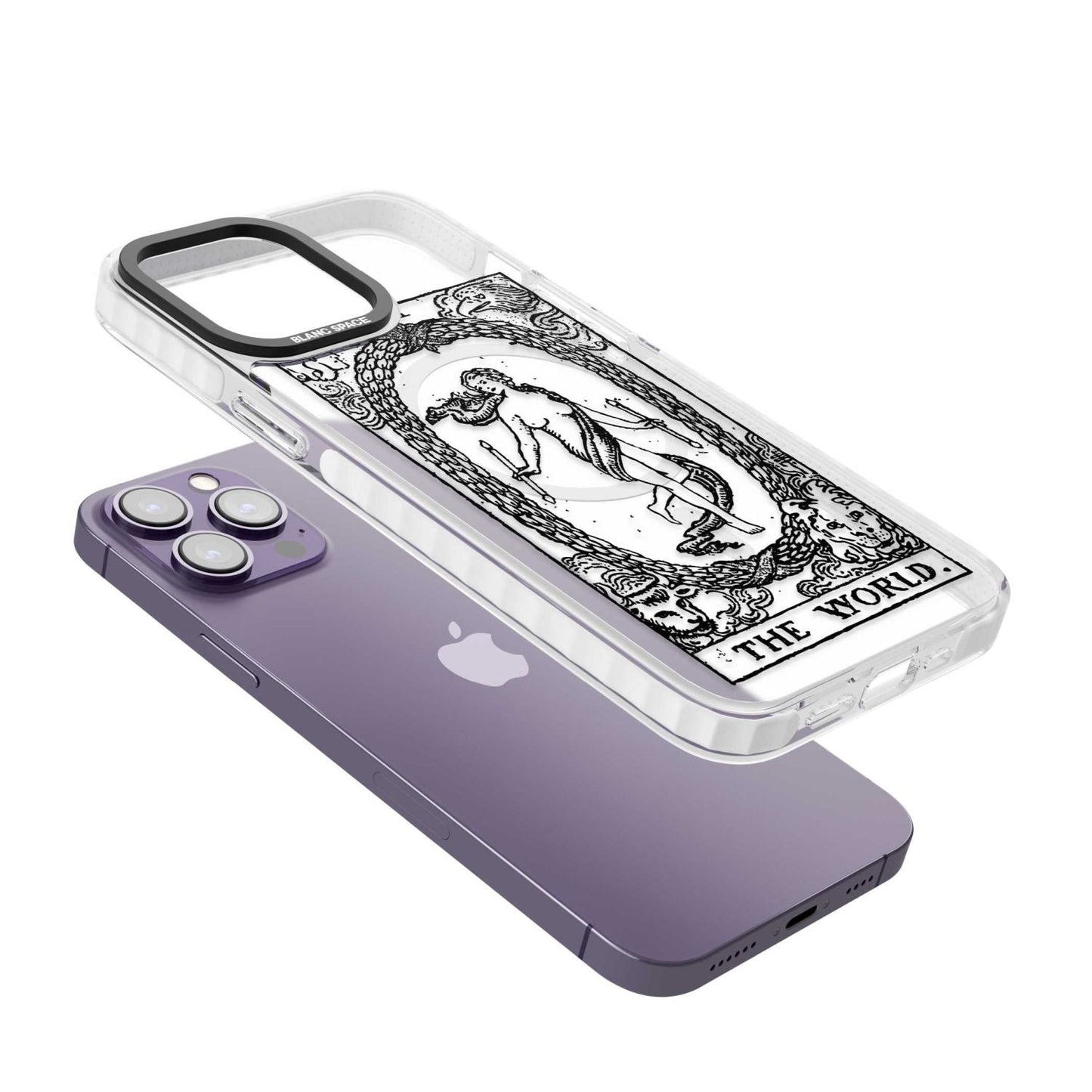 Personalisierte Welt-Tarotkarte (Transparent)