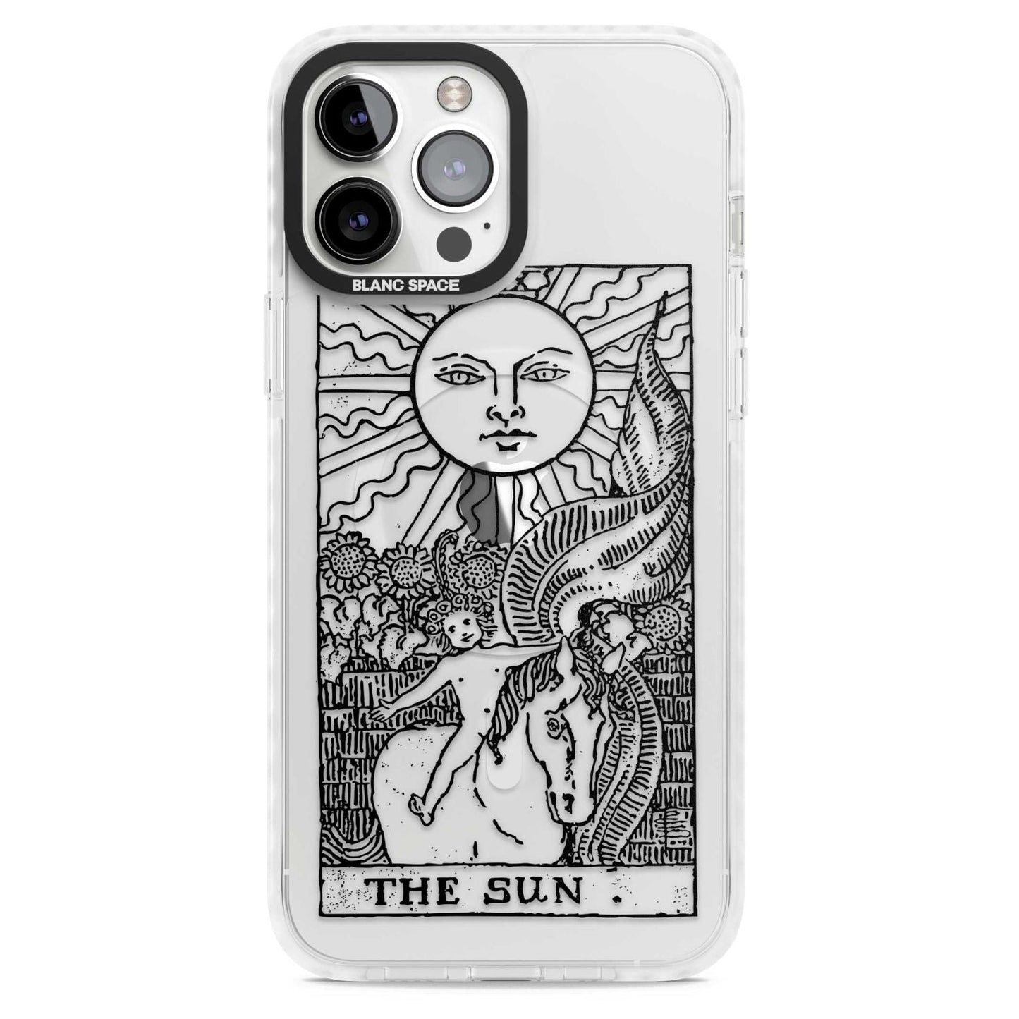 Personalised The Sun Tarot Card (Clear)