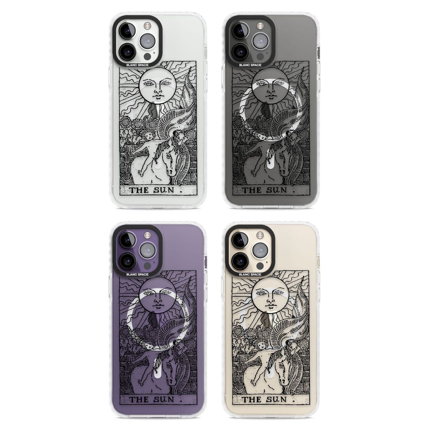 Personalised The Sun Tarot Card (Clear)