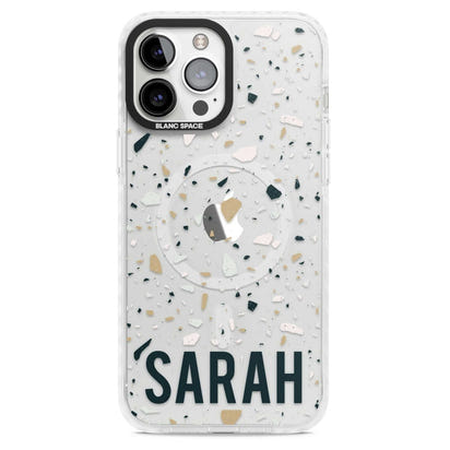 Personalised Terrazzo Blue, Pink, Brown
