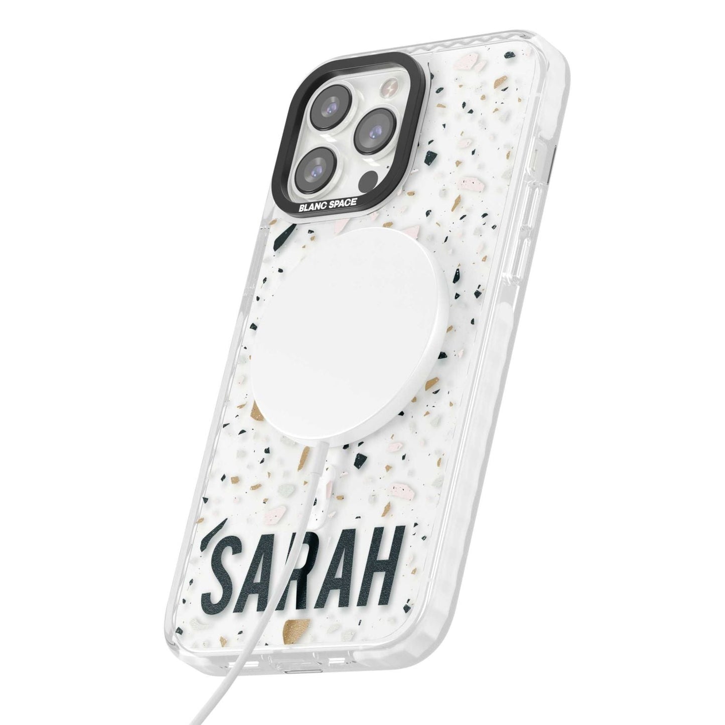 Personalised Terrazzo Blue, Pink, Brown