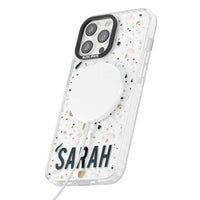 Personalised Terrazzo Blue, Pink, Brown