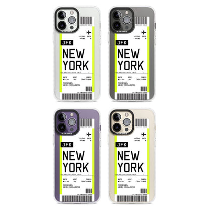 Personalised New York Boarding Pass