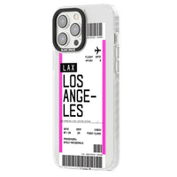 Personalisierte Bordkarte für Los Angeles