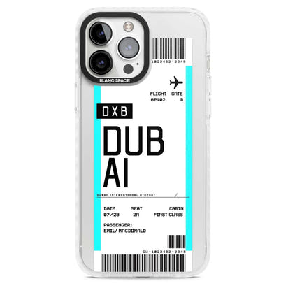 Personalised Dubai Boarding Pass