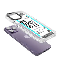 Carte d'embarquement personnalisée pour Nashville