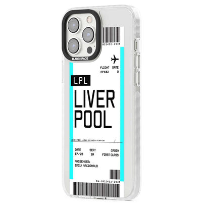 Personalised Liverpool Boarding Pass