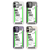 Carte d'embarquement personnalisée pour Pékin