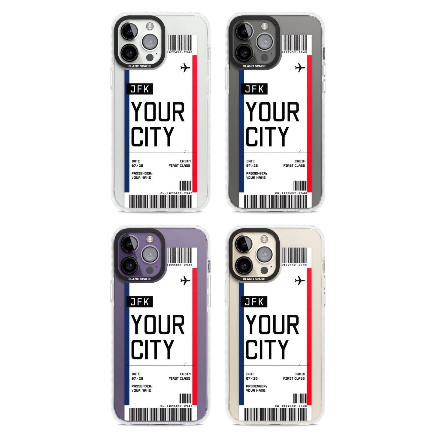 Personalised Create Your Own Boarding Pass Ticket