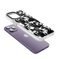 Black & White Cat Camouflage