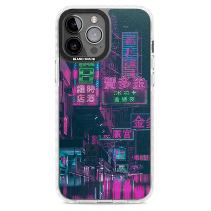 Bande nocturne au néon