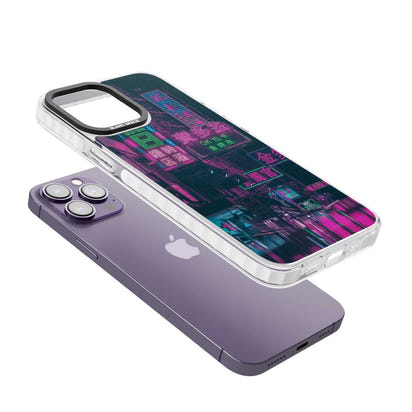 Bande nocturne au néon