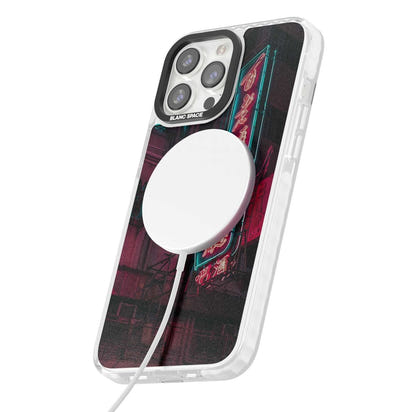 Neon-Kanji-Stadtbild