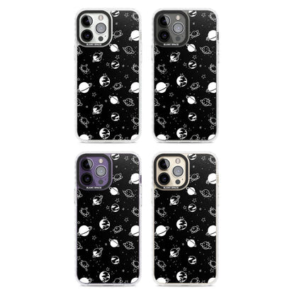 White Planets On Black