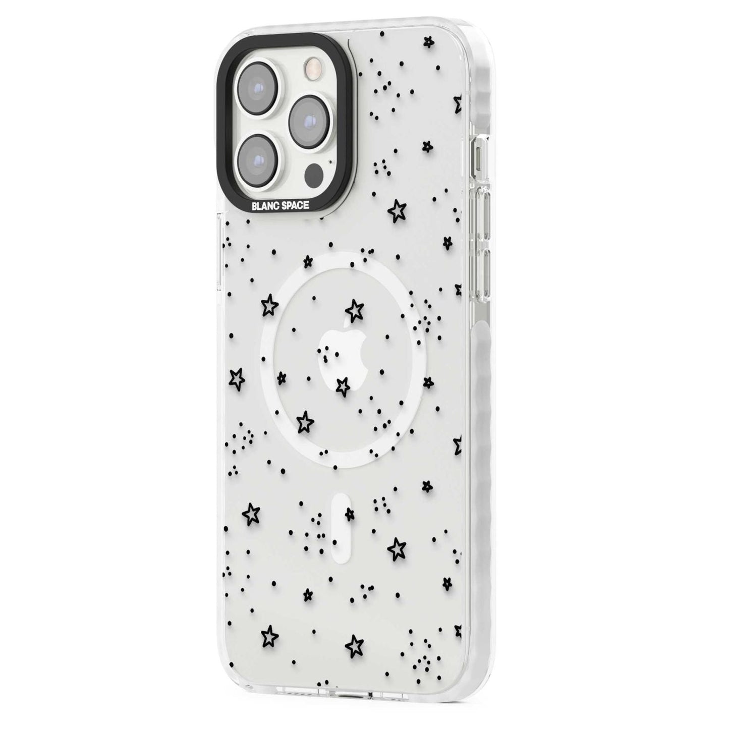 Schwarzer Sterngesprenkel