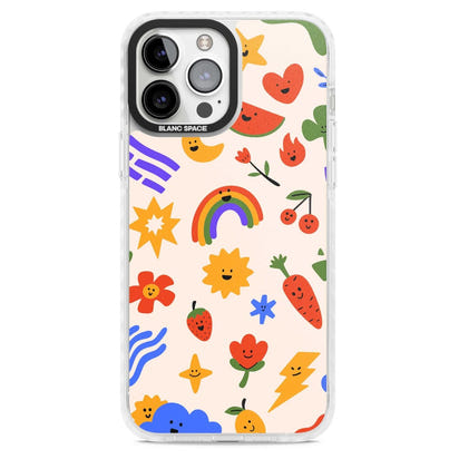 Verspielte Kawaii-Symbole