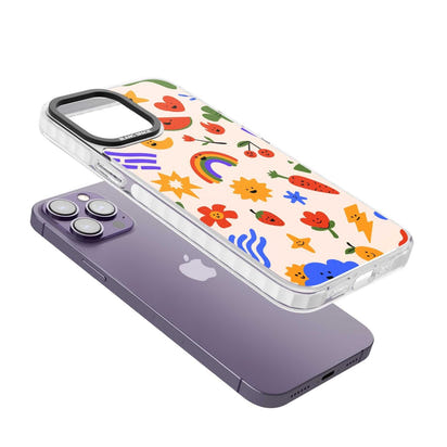 Verspielte Kawaii-Symbole