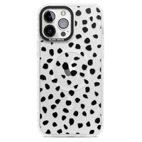 Black Dalmatian Polka Dot