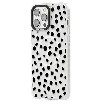 Black Dalmatian Polka Dot