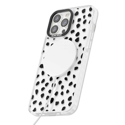 Black Dalmatian Polka Dot