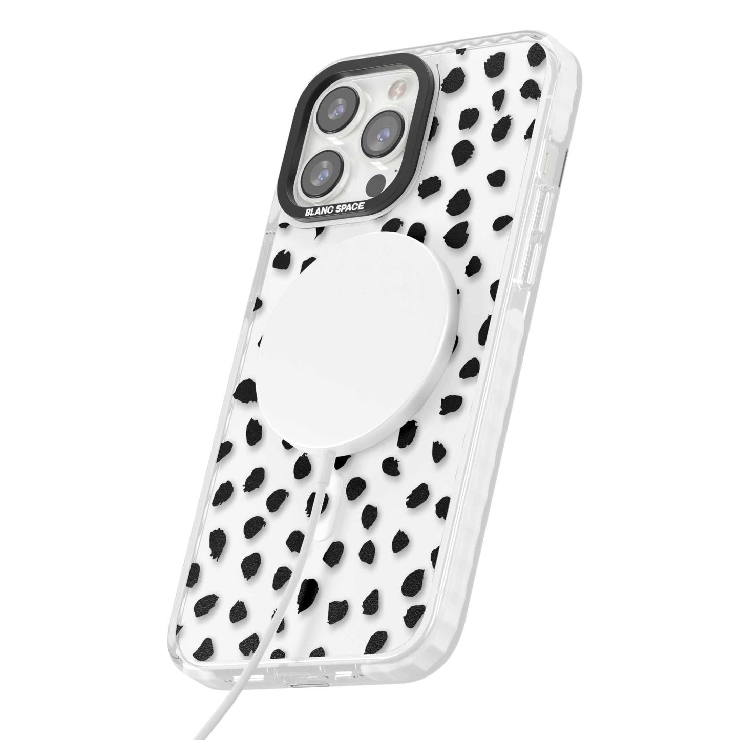 Black Dalmatian Polka Dot