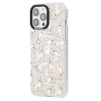 Motif de chien Westie