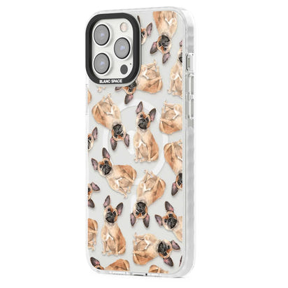 French Bulldog Watercolour Pattern